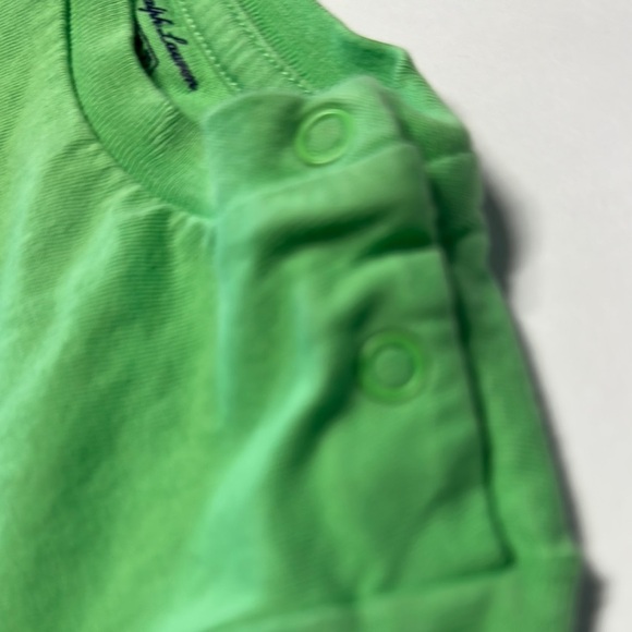 Ralph Lauren Green Short Sleeve Tee with Iconic Logo - Picture 5 of 6